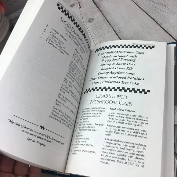 Autographed ALWAYS ENOUGH THYME cookbook 2003 - Picture 8 of 9